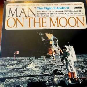 Man On The Moon The Flight of Apollo 11 Vinyl Album